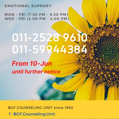 BGF Counseling Unit – Updates and Upcoming Activites